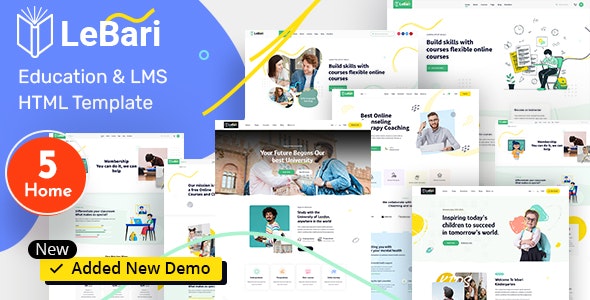 Lebari - Education HTML Template | The Web Univers