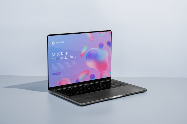 3. Isometric laptop mockup | The Web Univers
