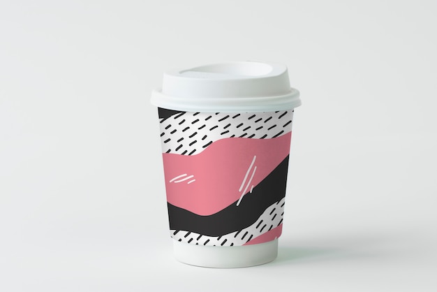 5. Colorful takeaway coffee cup mockup design | The Web Univers