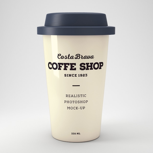 4. Realistic coffee cup mockup | The Web Univers