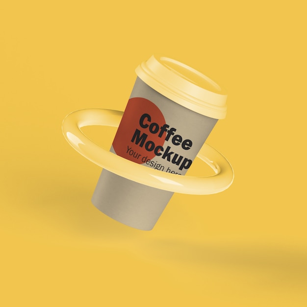 11. Disposable coffee cup in a ring | The Web Univers