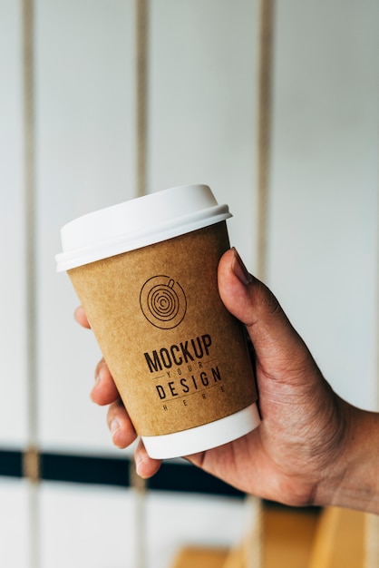 18. Mockup of a disposable coffee cup | The Web Univers