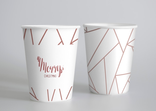 20. Festive paper cup mockup | The Web Univers