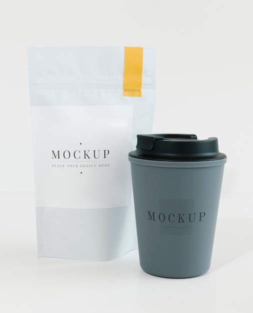 12. Packaging mockup for a coffee shop | The Web Univers