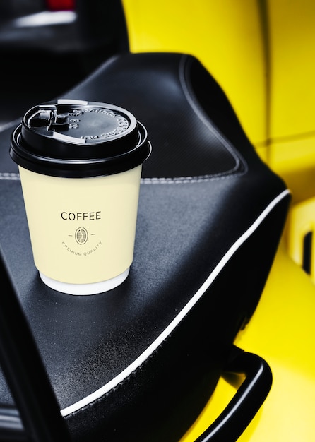 16. Disposable coffee paper cup mockup design | The Web Univers