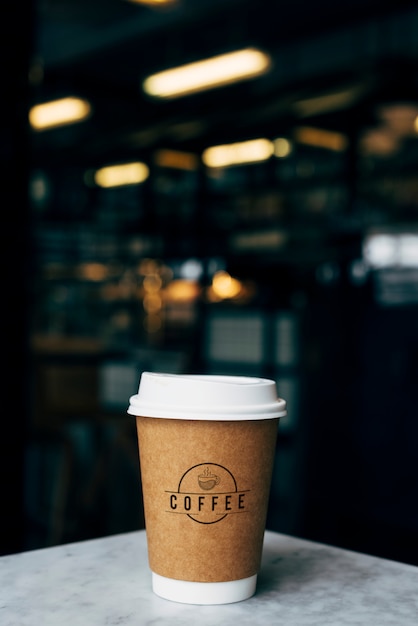 3. Mockup of a cup of takeaway coffee | The Web Univers