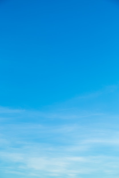 White clouds in blue sky. | The Web Univers