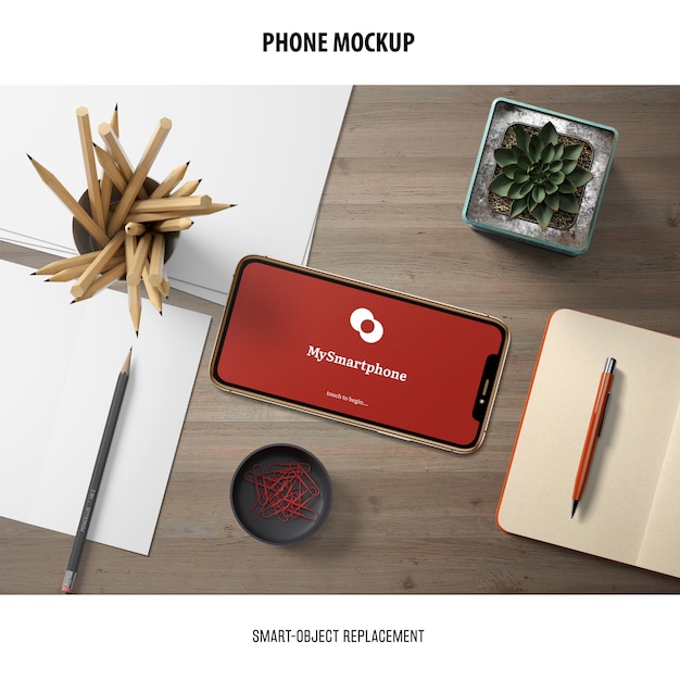 2. Phone screen mockup | The Web Univers