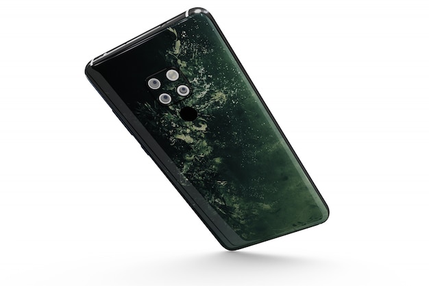 35. Smartphone skin mock-up isolated | The Web Univers