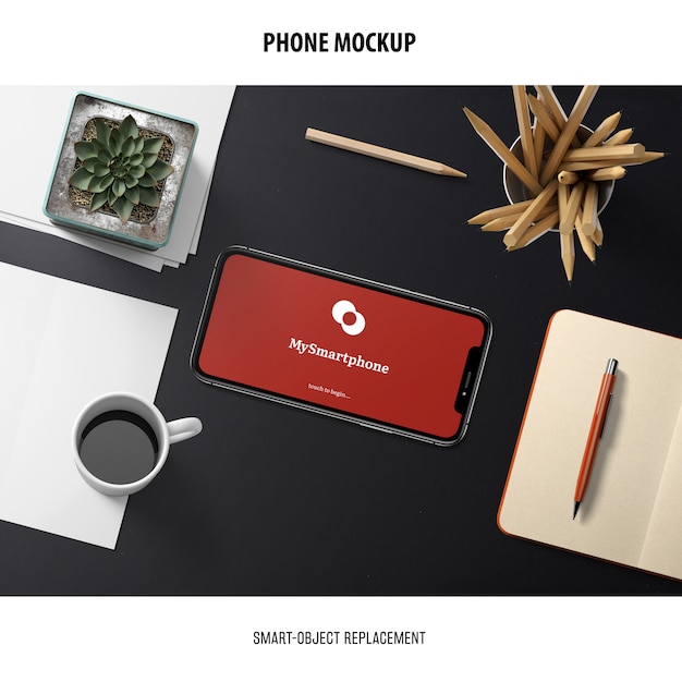 24. Phone screen mockup | The Web Univers