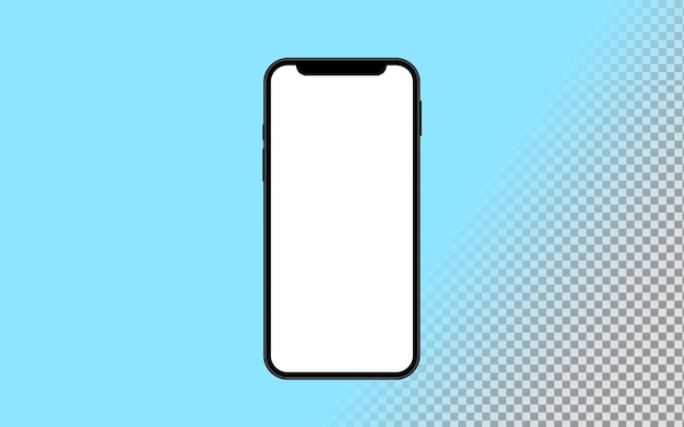 22. Black smartphone isolated on transparent background | The Web Univers