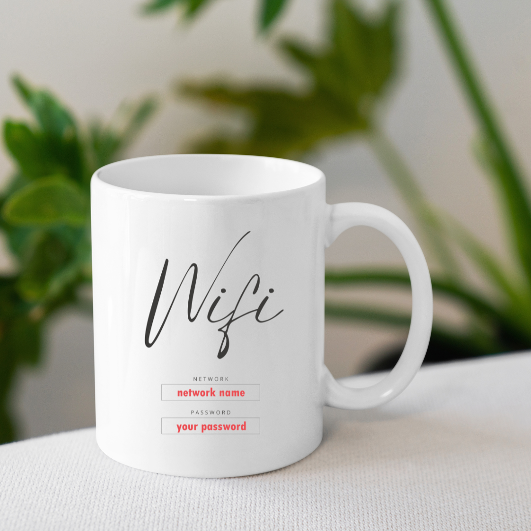 Free WiFi Password Sign Printable | The Web Univers