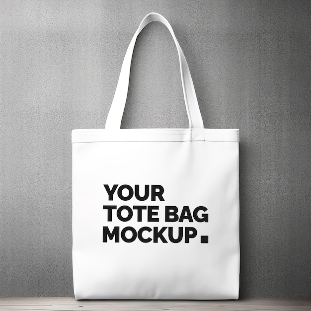 Tote bag mockup template isolated on white background generative ai | The Web Univers