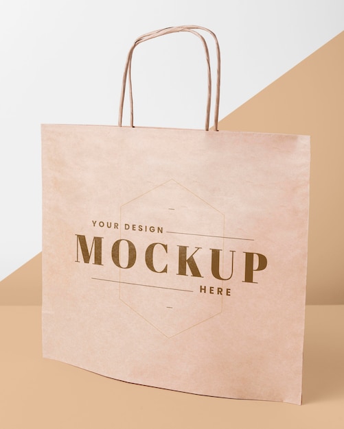 Paper bag concept with mock-up | The Web Univers