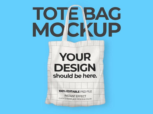 Tote bag mockup editable psd | The Web Univers