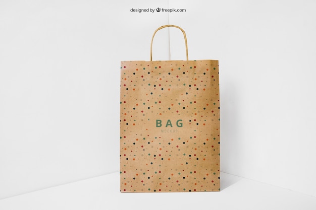 Paper bag in corner | The Web Univers