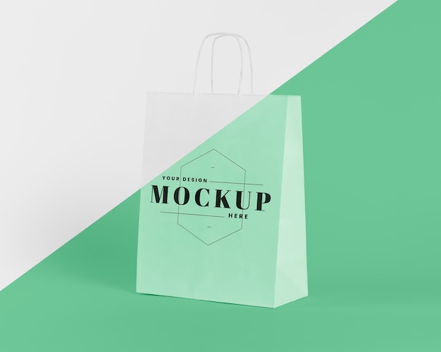 Paper bag concept with mock-up | The Web Univers