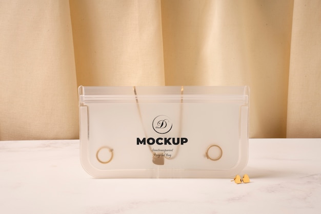 Semitransparent recycled bag mockup | The Web Univers