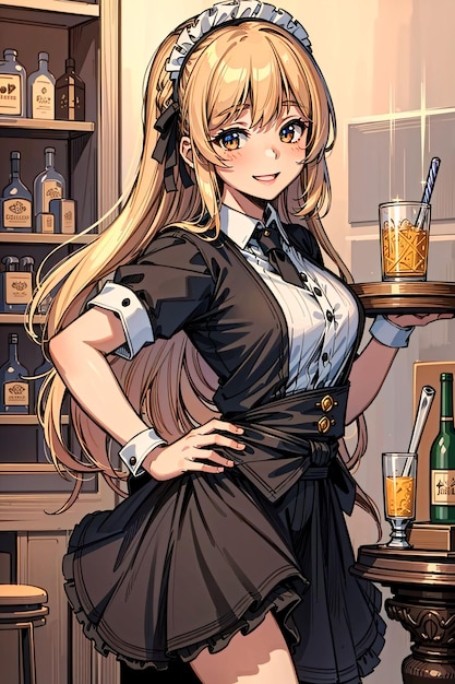 Waitress working | The Web Univers