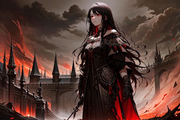 The girl in the castle | The Web Univers