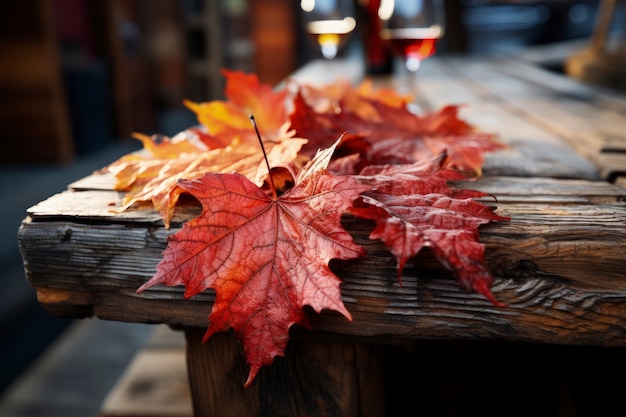 Feuillage d'automne sec | The Web Univers