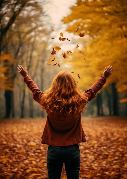 Ai generated fall leaves | The Web Univers