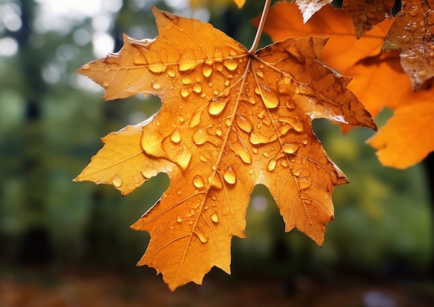 Ai generated fall leaves | The Web Univers