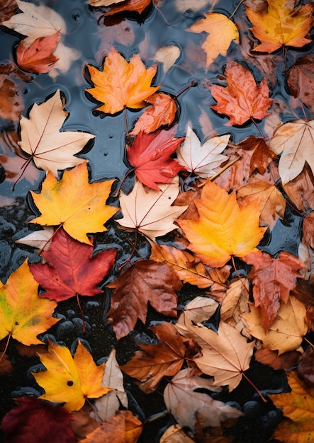 Ai generated fall leaves | The Web Univers