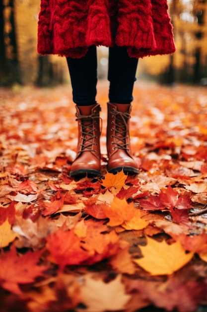 Ai generated fall leaves | The Web Univers