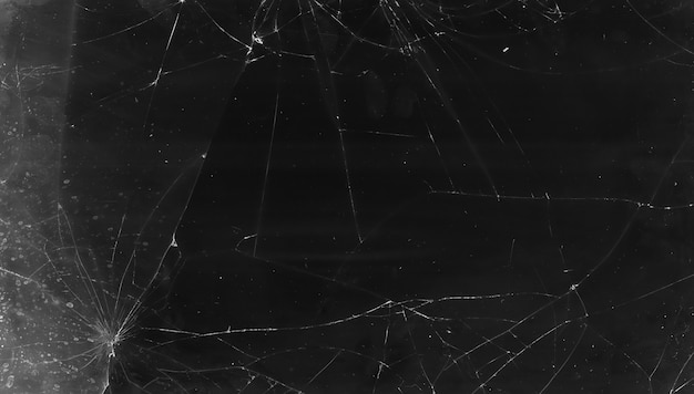 Cracked overlay. broken glass texture. black smashed distressed tablet screen with dust scratches fingerprints stains grain noise effect for photo editor. | The Web Univers