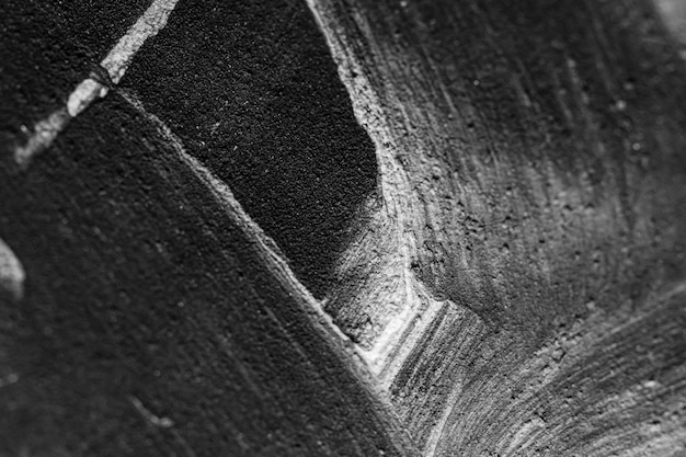 Close-up of monochrome paint swirls | The Web Univers