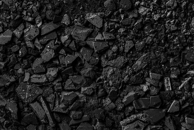 Broken black eyeshadow powder background | The Web Univers
