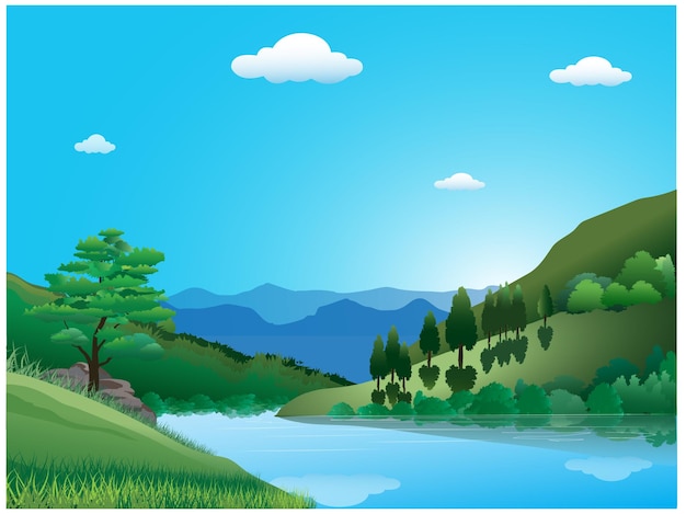 Mountainlandscape | The Web Univers