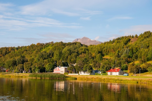 Town of akureyri in north iceland | The Web Univers