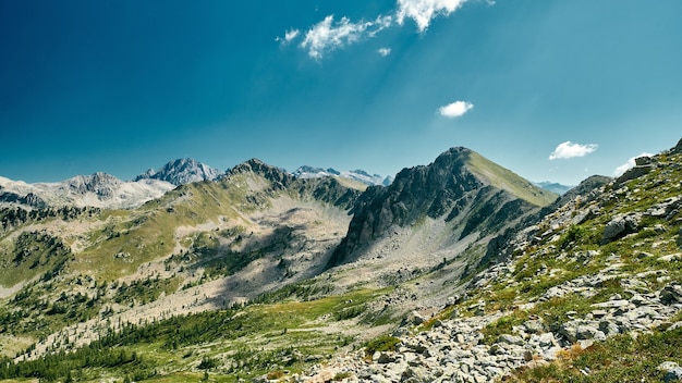 Stunning scene of a mountain ridge in the french riviera | The Web Univers