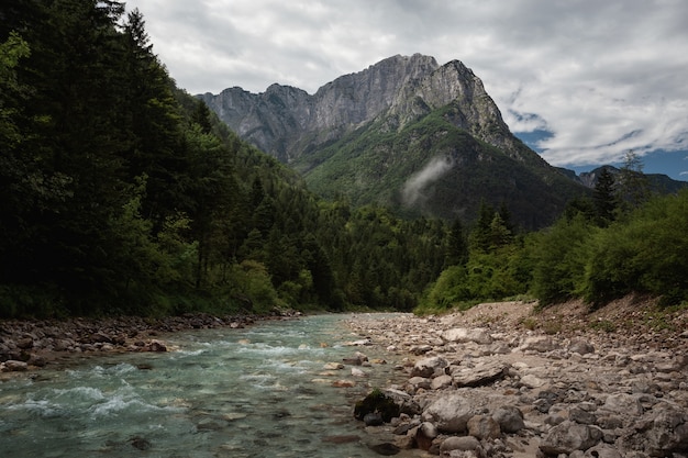 Beautiful shot of triglav national park, slovenia under the cloudy sky | The Web Univers