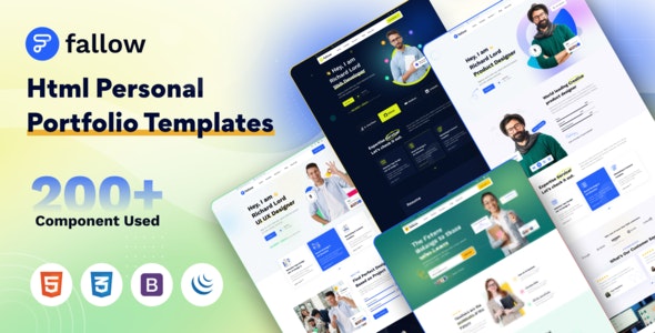 Fallow - Personal Portfolio Resume HTML Template | The Web Univers