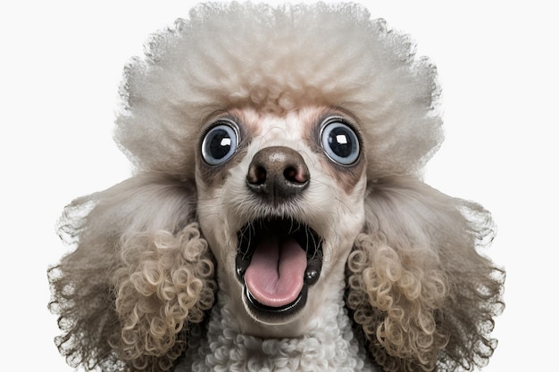 Surprised dog puppy with open mouth | The Web Univers
