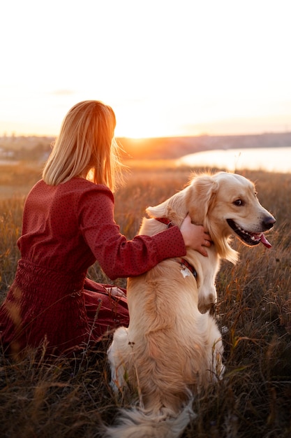 Person enjoying warm and nostalgic sunset | The Web Univers