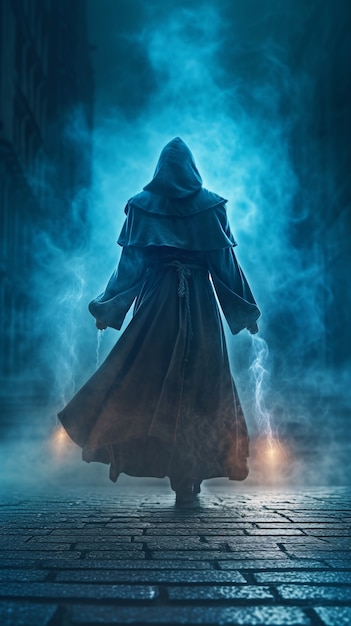 Rendering of wizard controlling magic | The Web Univers