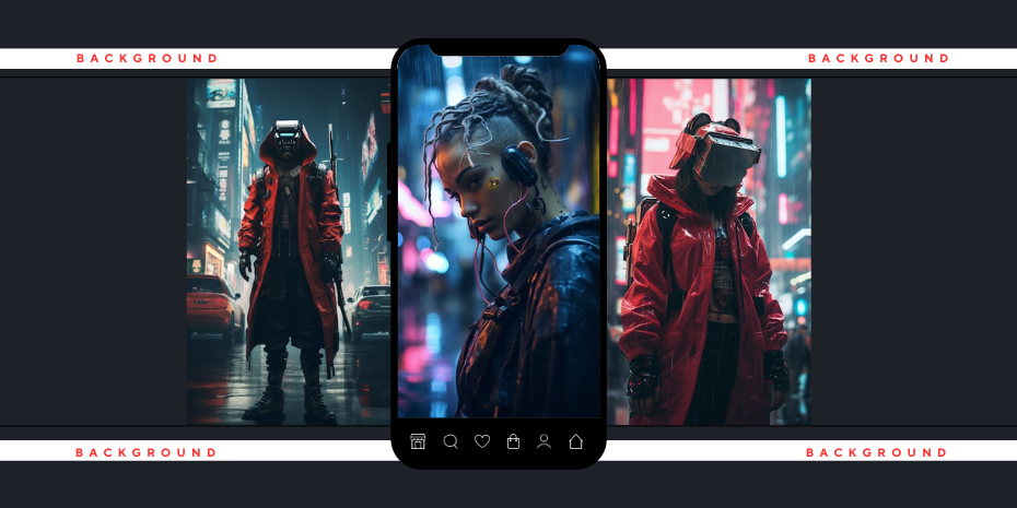 Cybernetic Collection for Your Phone Screen