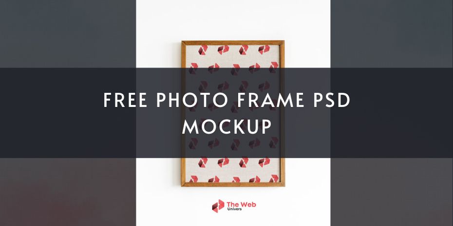 Free Photo Frame PSD Mockup